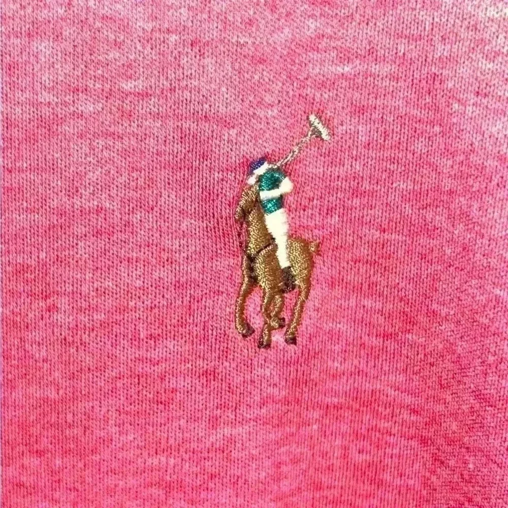 Polo Ralph Lauren Men’s 3XLT tee T-shirt Adirondack Berry w multi colored pony
